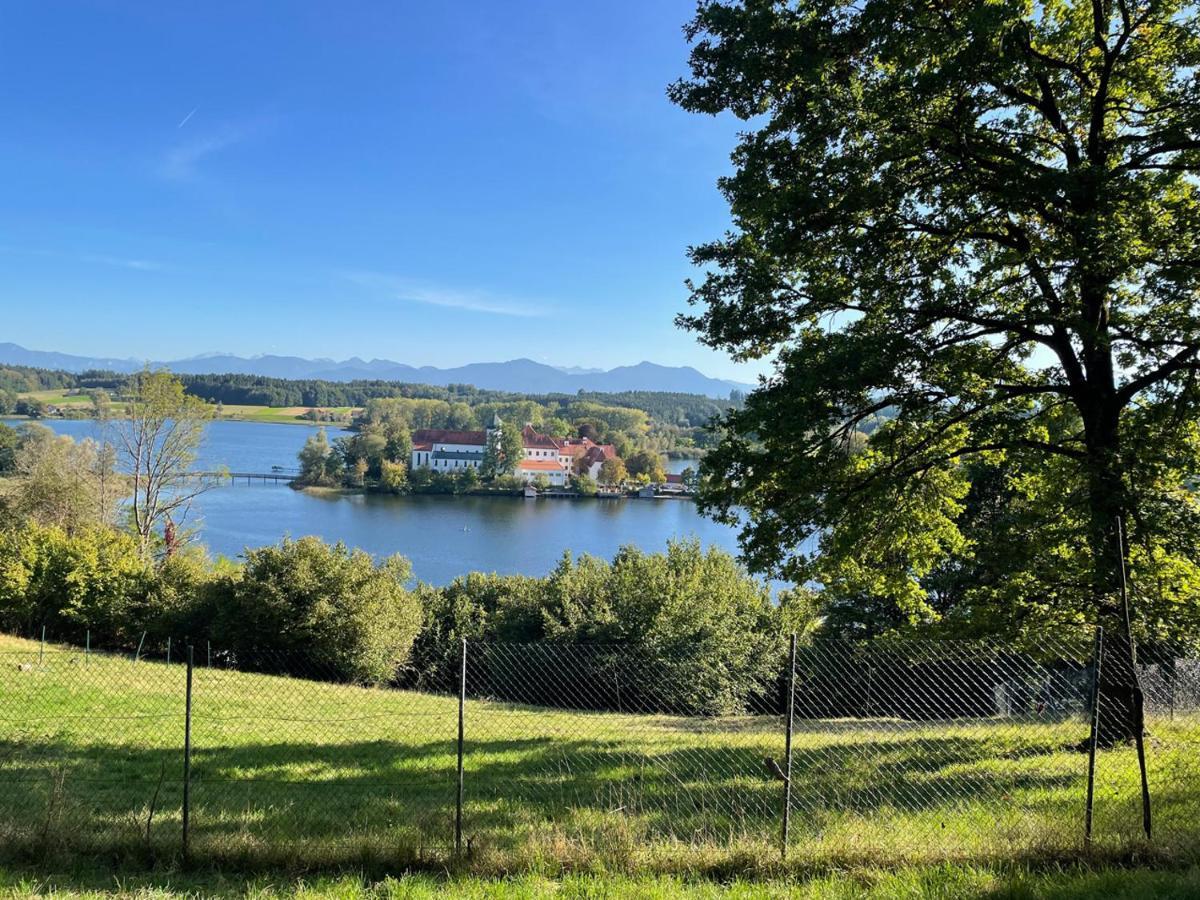 Seeblick Chiemgau, Haus Am Weinberg, 83370 Seeon Oberbayern Kültér fotó