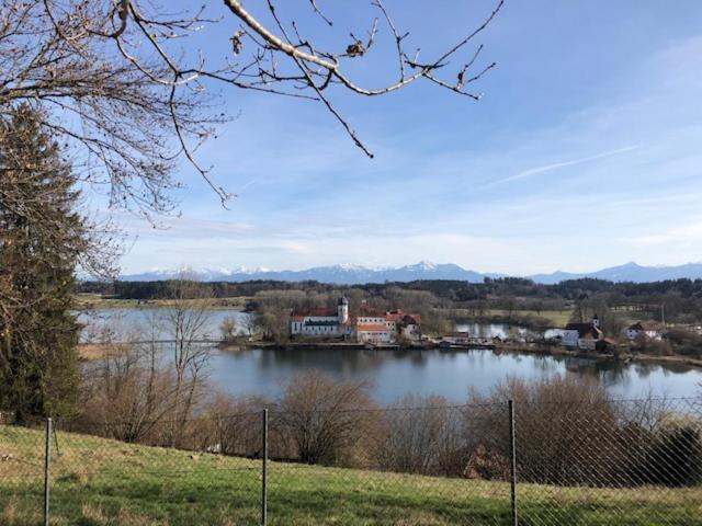 Seeblick Chiemgau, Haus Am Weinberg, 83370 Seeon Oberbayern Kültér fotó