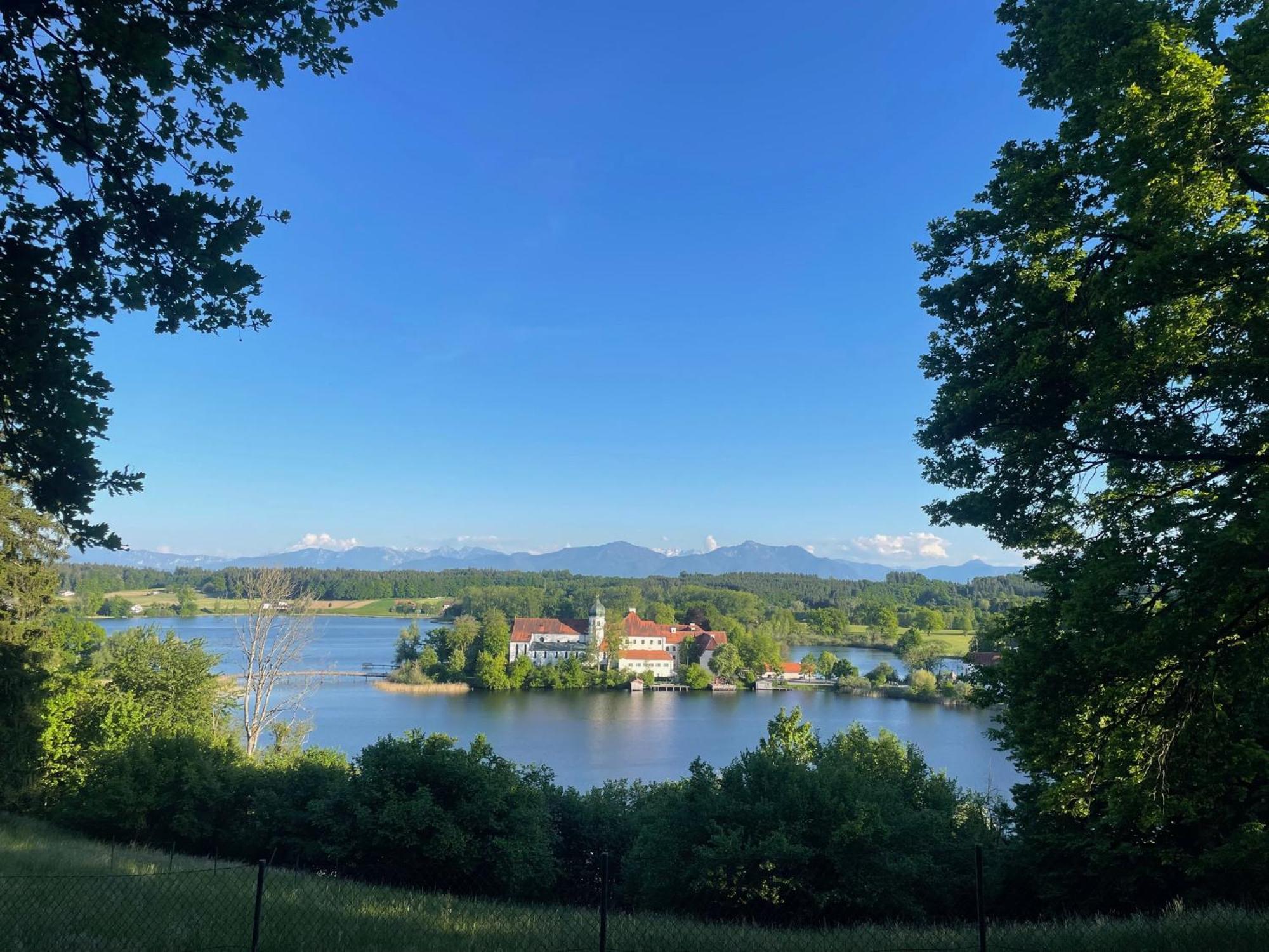 Seeblick Chiemgau, Haus Am Weinberg, 83370 Seeon Oberbayern Kültér fotó